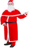 vidaXL Weihnachtskostüm Weihnachtsmann Mantel Kostüm-Set