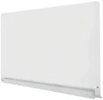 Nobo Glastafel Diamond 1883x1059 wei&szlig;, Ecke abgerundet, abnehmbare Stiftablage
