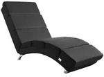 Casaria Relaxliege London Leinenoptik Anthrazit
