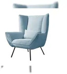 KAWOLA Sessel IVA Relaxsessel Cord hellblau