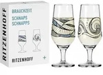 Ritzenhoff Schnapsglas 2er-Set Brauchzeit 005, 006, Andreas Preis,...
