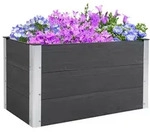 Outsunny - Hochbeet - L100 x B50 x H55,5 cm - grau