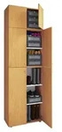 VCM LonaXXL Schuhschrank 6 T&uuml;ren Buche dekor.