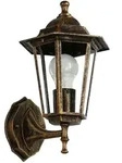 Licht-Erlebnisse Nostalgische Wandlaterne PARIS in Kupfer Antik f&uuml;r Au&szlig;en