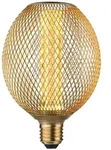 Paulmann Metallic Glow Standard 230V LED Globe E27 Spiral 200lm 4,2W 1800K Messing