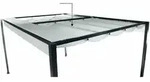 SIENA GARDEN Sky Dachbezug hellgrau zu Sky Pavillon 3x4 Meter,