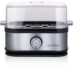 Alpina Eierkocher, 210 Watt, Silber-Schwarz