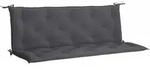 vidaXL Gartenbank-Auflagen 2 Stk. Anthrazit 150x50x7 cm Oxford-Gewebe