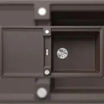 BLANCO GmbH + Co KG BLANCO ADIRA XL 6 S Einbausp&uuml;le SILGRANIT cafe ab 60 cm Excenter
