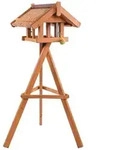 Vogelhaus Karla mit St&auml;nderMa&szlig;e: 50x51x36 cm, Kiefer FSC 100%