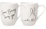Villeroy & Boch Statement Becher mit Henkel "Oster Set Hase" 2tlg.