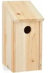 Relaxdays Nistkasten, Nisth&ouml;hle f&uuml;r V&ouml;gel, zum H&auml;ngen, unbehandeltes Holz,