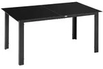 Outsunny - Gartentisch - 150 x 90 x 74 cm - schwarz