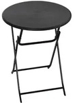 Outsunny - Gartentisch - &Oslash;60 cm - dunkelgrau