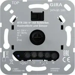 Gira Raumthermostat, 230V, 10A, Schlie&szlig;er (NO), IP20, Sensor extern, 247400