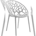 CLP Gartenstuhl Hope Kunststoff HBT: 80x59x60 cm hellgrau