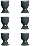Ritzenhoff & Breker DOPPIO Eierbecher anthrazit 6er Set