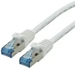 ROLINE Patchkabel Cat.6A S/FTP (PiMF), Component Level, LSOH, wei&szlig;, 0,5 m