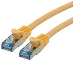 ROLINE Patchkabel Cat.6A S/FTP (PiMF), Component Level, LSOH, gelb, 7,5 m
