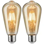 Paulmann Vintage Edition Bundle LED Kolben E27 230V 2x680lm 2x6,5W 2500K Gold...