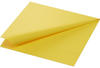 1000 Duni Tissue-Servietten 33 x 33 cm Gelb 3-lagig