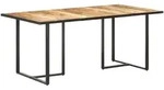 vidaXL Esstisch 180 cm Raues Mangoholz