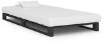 vidaXL Palettenbett Grau Massivholz Kiefer 100&times;200 cm