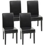 Mendler 4er-Set Esszimmerstuhl Stuhl K&uuml;chenstuhl Littau FSC&reg;-zertifiziert ~