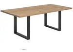 SIT M&ouml;bel Baumkante-Esstisch 200x100 cm | Platte natur Wildeiche |...