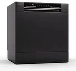 Klarstein Amazonia Eco 8 Geschirrsp&uuml;lmaschine Schwarz