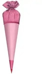 Roth Stoffbezug f&uuml;r Schult&uuml;te mit Satinschleife rosa f&uuml;r 70cm