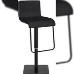 CLP Barhocker Limon Kunstleder schwarz/schwarz