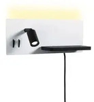 Paulmann LED Wandleuchte Serra USB C 2700K 520lm / 180lm 230V 5,5W / 2,6W dimmbar