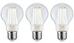 Paulmann Eco-Line Filament 230V LED Birne E27 3er-Set3x840lm 3x4W 3000KKlar 29132