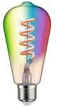 Paulmann Filament 230V Smart Home Zigbee 3.0 LED Kolben ST64 E27 470lm 6,3W RGBW+