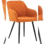 CLP Esszimmerstuhl Shila Stoff/orange