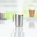 Caterado Milchk&auml;nnchen mit Deckel VISTA, Durchmesser: 92 mm, H&ouml;he: 10 mm, Inhalt: