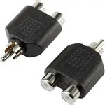 SpeaKa Professional SP-7870160 Cinch Audio Y-Adapter [1x Cinch-Stecker - 2x