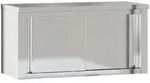 vidaXL K&uuml;chen-Wandschrank mit Schiebet&uuml;ren Edelstahl