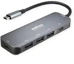 ROLINE USB 3.2 Gen 2 Hub, 4fach, Typ-C-Anschlusskabel