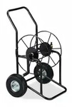 Relaxdays Schlauchwagen, fahrbare Schlauchtrommel, 1/2" & 3/4" Anschluss, bis 80 m
