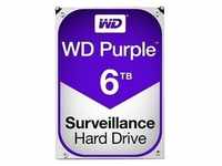 Western Digital WD Purple Surveillance Festplatte 6 TB intern 8.9 cm 3.5" SATA 6Gb/s