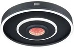 Paulmann Wand-/Deckenleuchte Spaceglow FourRGB+ 1200lm 230V 22W dimmbar Schwarz matt