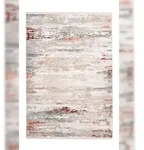 Kayoom Teppich Akropolis 325 Grau / Lachsrosa - MP3M9-80-150