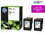 HP Original 301 Druckerpatronen - Doppelpack schwarz (D8J45AE)