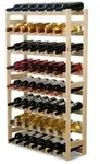 PROREGAL Weinregal PINOTWINE | HxBxT 118x72x25cm | 56 Flaschen | Massives...