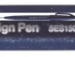 Pentel Arts SES15C-CAX PentelArts Faserschreiber Brush Sign Pen nachtblau(S)