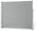 Leco Seitenmarkise 1,8x3 m lichtgrau, Aluminium-Stahlrohr-Mix