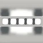 Gira Abdeckrahmen 5fach 0215422