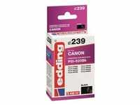 Edding Tintenpatrone ersetzt Canon PGI-520BK Kompatibel einzeln Schwarz EDD-239